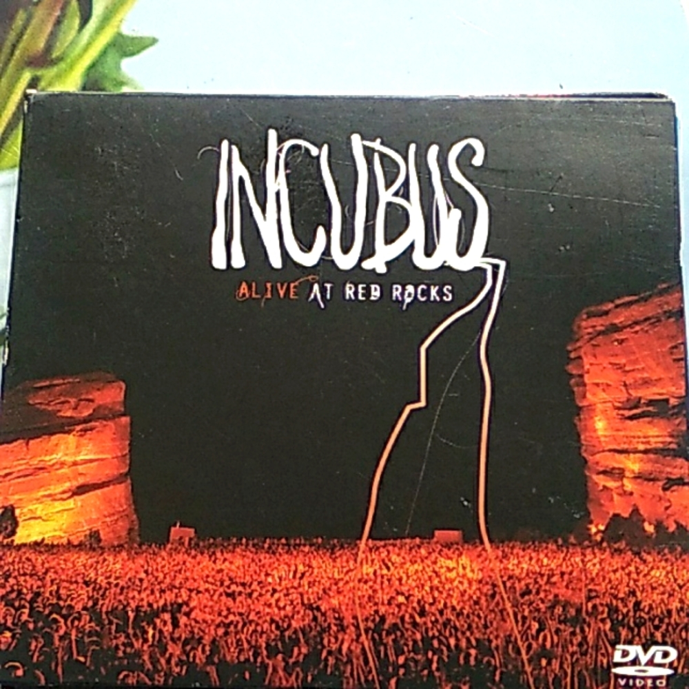 Incubus - Alive At Red Rocks (CD + DVD 2 Disc, 2004) Live Concert TESTED WORKS